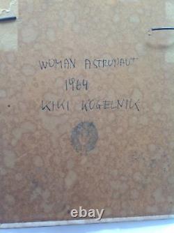 Kiki Kogelnik (Austrian, 1935-1997)'Woman Astronaut' 1964 Art Decor NYC