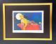Leroy Neiman Africa Signed Pop Art Mounted And Framed In A New 11x14