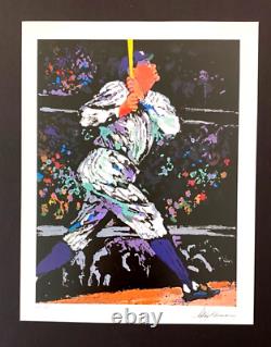 LeRoy Neiman BABE RUTH Signed Pop Art Mounted and Framed in a New 11x14