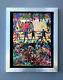 Leroy Neiman Box 1974 Signed Pop Art Mounted And Framed In New 11x14 Ls