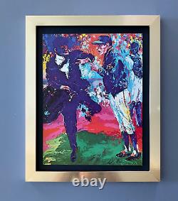 LeRoy Neiman CUBS 1974 Signed Pop Art Mounted and Framed New 11x14 LS
