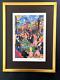 Leroy Neiman Casino Signed Pop Art Mounted And Framed In A New 11x14