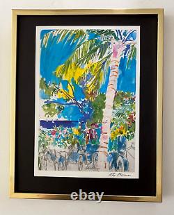 LeRoy Neiman Cote Azur Signed Pop Art Mounted and Framed in a New 11x14