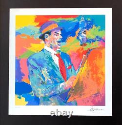 LeRoy Neiman FRANK SINATRA Signed Pop Art Mounted and Framed in a New 11x14