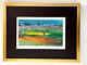 Leroy Neiman Golf Signed Pop Art Mounted And Framed In A New 11x14