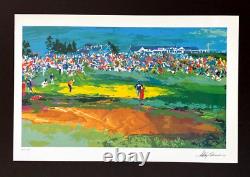LeRoy Neiman Golf Signed Pop Art Mounted and Framed in a New 11x14