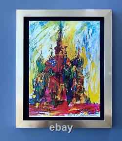 LeRoy Neiman MOSCOW 1974 Signed Pop Art Mounted and Framed New 11x14 LS