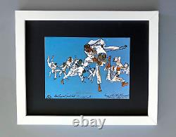 LeRoy Neiman MUNICH OLYMPICS 1974 Signed Pop Art Mounted & Framed New 11x14 LS
