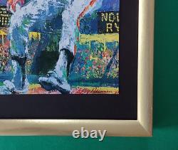 LeRoy Neiman NOLAN RYAN 1981 Signed Pop Art Mounted and Framed New 16x12 W