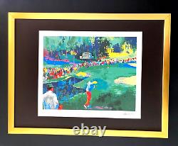 LeRoy Neiman Nicklaus Golf Signed Pop Art Mounted and Framed in a New 11x14