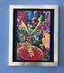 Leroy Neiman Roulette 1974 Signed Pop Art Mounted And Framed New 11x14 Ls