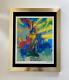 Leroy Neiman Statue Of Liberty Signed Pop Art Mounted And Framed In New 11x14