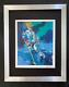 Leroy Neiman Wayne Gretzky Signed Pop Art Mounted And Framed In New 11x14