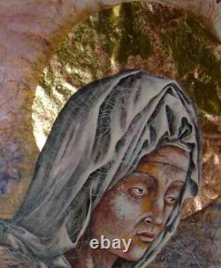 Maria jesus christ religion sacred art painting orthodox icon christianity bible