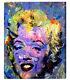 Marilyn Monroe Art Canvas Painting Or Photo Print Abstract Andy Warhol Artwork