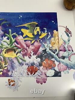 Mark Newman Pop Art Sealife Print Signed Artist Proof Lost At Sea Lithograph