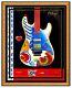 Peter Max Original Signed Painting Pop Art Guitar Acrylic Oil Authentic Large