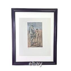 Pablo Picasso Print, Boy Leading a Horse, 1905 Hand Signed & COA
