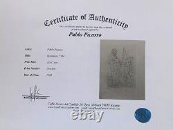 Pablo Picasso Print, Lysistrata, 1934 Original Hand Signed & COA