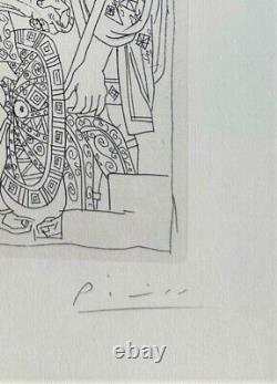 Pablo Picasso Print Lysistrata, Hand Signed & COA