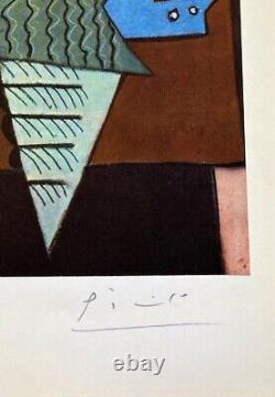 Pablo Picasso Print The Wounded Bird, 1921 Hand Signed & COA
