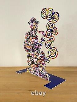 Pop art Metal sculpture jazz Saxophonist by DAVID GERSTEIN