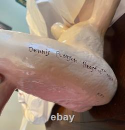 Rare Signed Dennis Pearson Beastie Sculpture In Pink/flesh, POP ART Warhol Klee