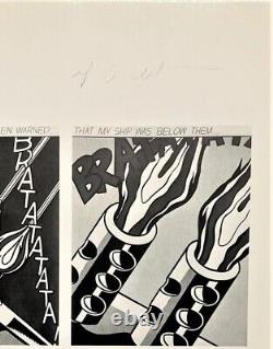 Roy Lichtenstein Bread in Bag or Bottom, Hand Signed Pop Art Print & COA