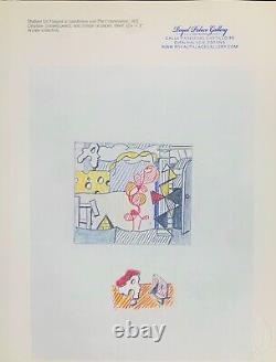 Roy Lichtenstein Go for Baroque, 1979 Original Hand Signed Print with COA