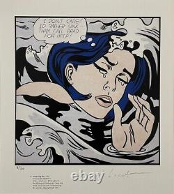 Roy Lichtenstein Hand-Signed Original Print With COA and +$3,500 USD Appraisal