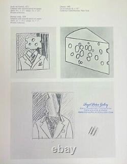 Roy Lichtenstein Portrait, 1977 Original Hand Signed Print with COA