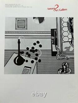 Roy Lichtenstein Signed Print, Artist Studio Look Mickey, 1973, Print, Pop Art