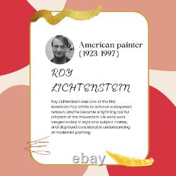 Roy Lichtenstein Signed Print, Artist Studio Look Mickey, 1973, Print, Pop Art
