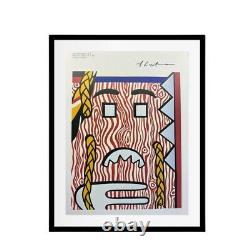 Roy Lichtenstein Signed Print, Head with Braids, 1979, Print, Pop Art