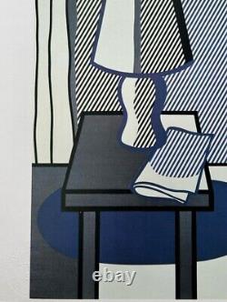 Roy Lichtenstein Signed, Still life with table lamp, 1976, Print, Pop Art