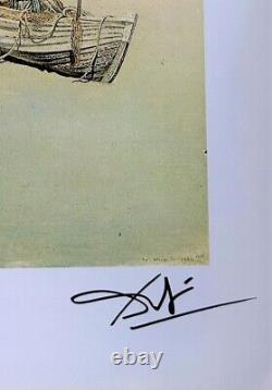 Salvador Dali Print Paranoic Astral Image, Hand Signed & COA