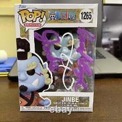 Signed Jinbe Funko Pop With Art
