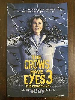 The Crows Have Eyes 15/20 Movie Poster Schitt's Creek Art Moira Rose mondo Sdcc