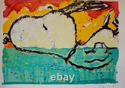 Tom Everhart Bora Bora Boogie Oogie S/N PEANUTS Lithograph with a COA