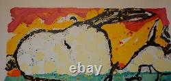 Tom Everhart Bora Bora Boogie Oogie S/N PEANUTS Lithograph with a COA