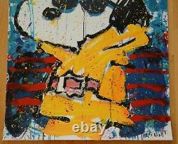 Tom Everhart Undercover in Beverly Hills SNOOPY Lithograph S/N with COA