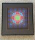 Victor Vasarely Signed Color Serigraph Op Art Abstract Pop Art 59/250