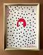 Yayoi Kusama Poster From Exhibition, Pop Art, Wall Art From Japan Plate Signed